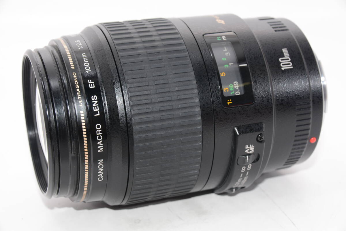 【外観特上級】Canon キヤノン LENS EF 100mm 1:2.8 USM　#b1125