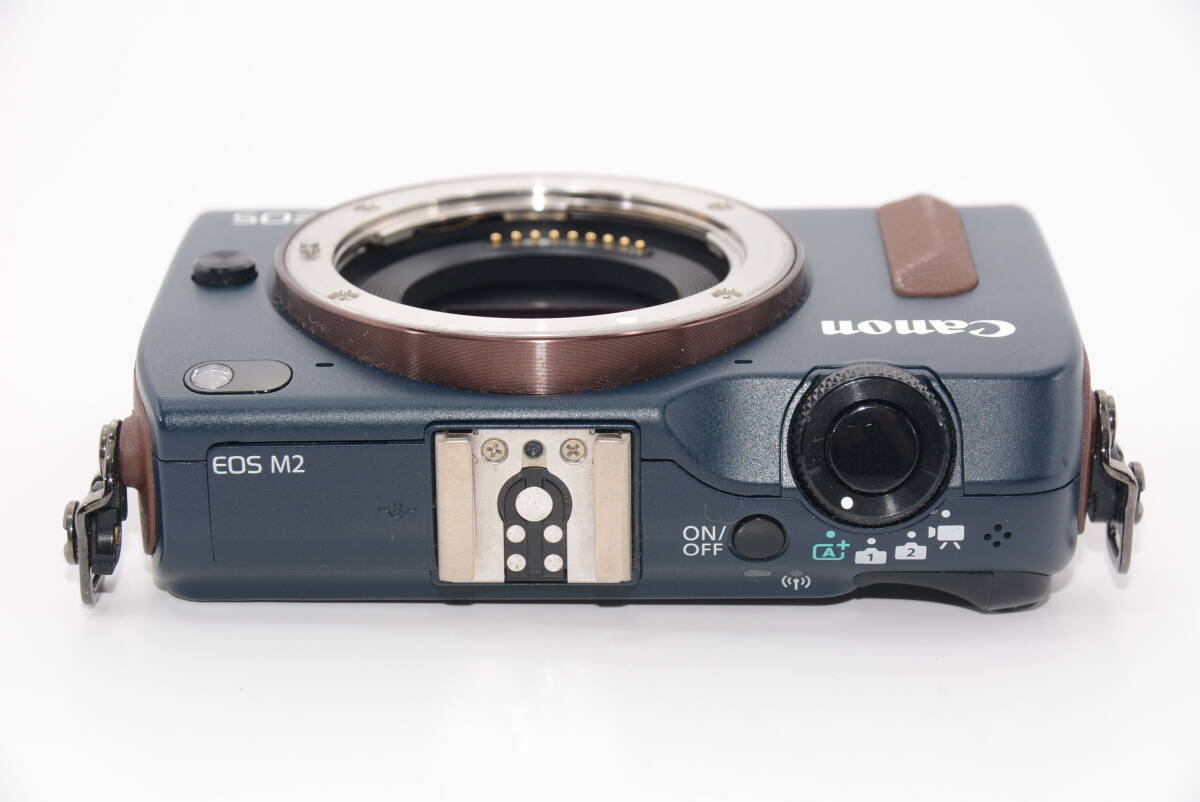 【外観特上級】Canon EOS M2 ボディ ベイブルー #b1152の画像3