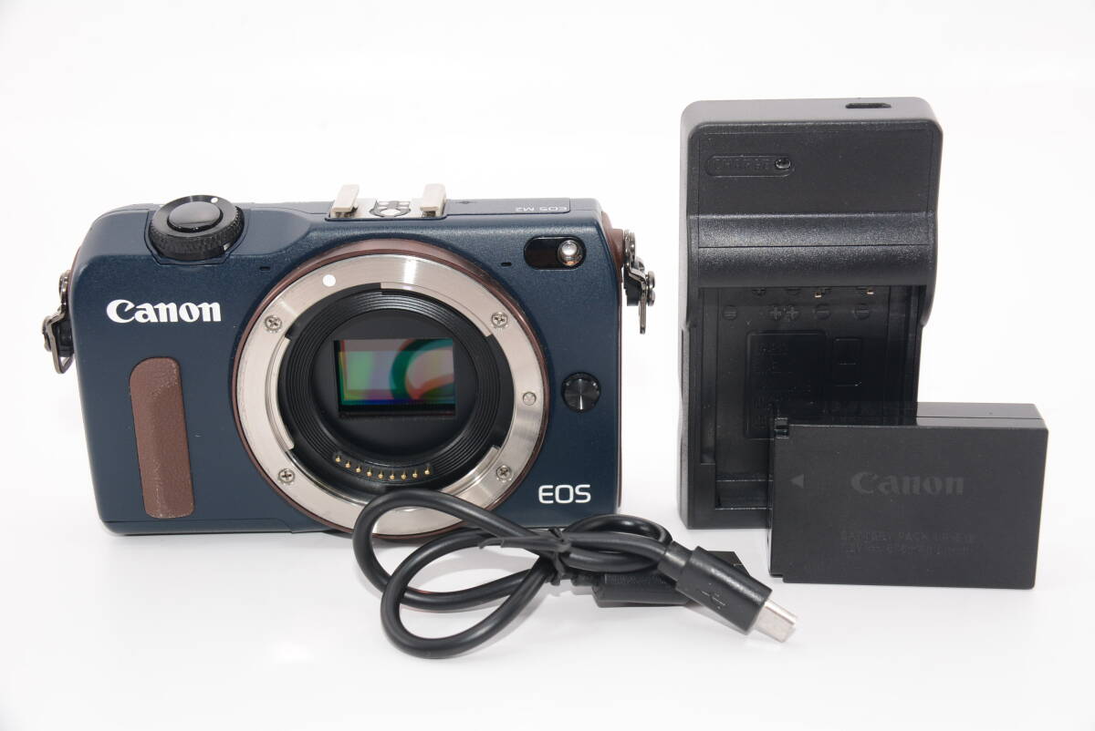 【外観特上級】Canon EOS M2 ボディ ベイブルー #b1152の画像6