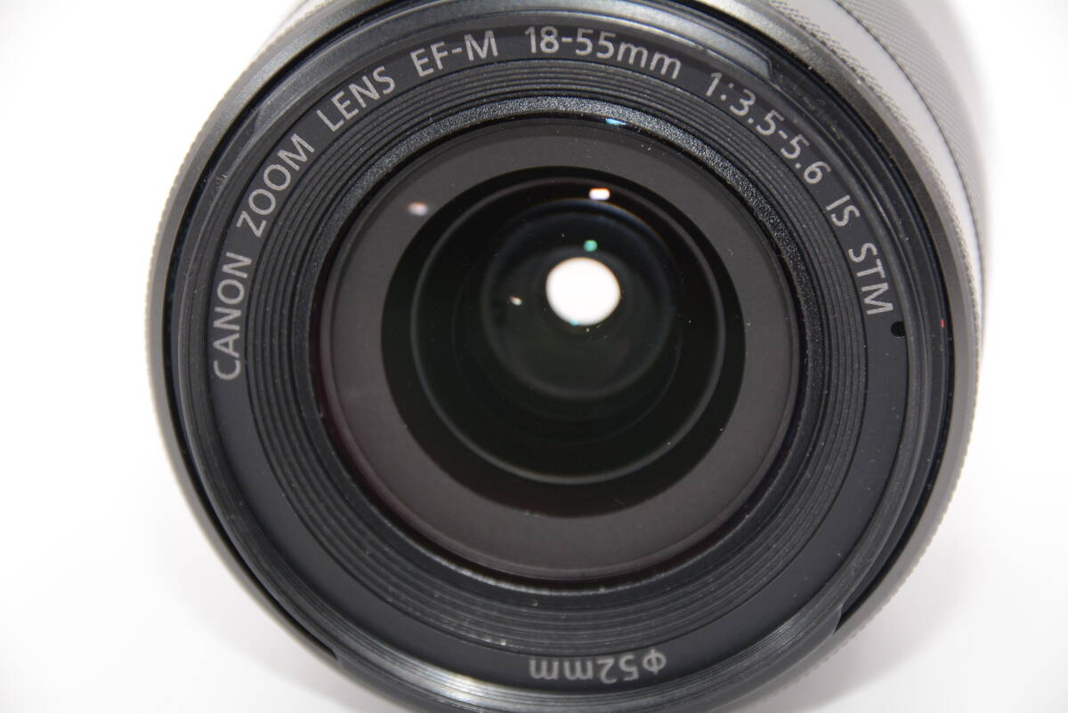 【外観並級】Canon 標準ズームレンズ EF-M18-55mm F3.5-5.6IS STM  #b1153の画像4