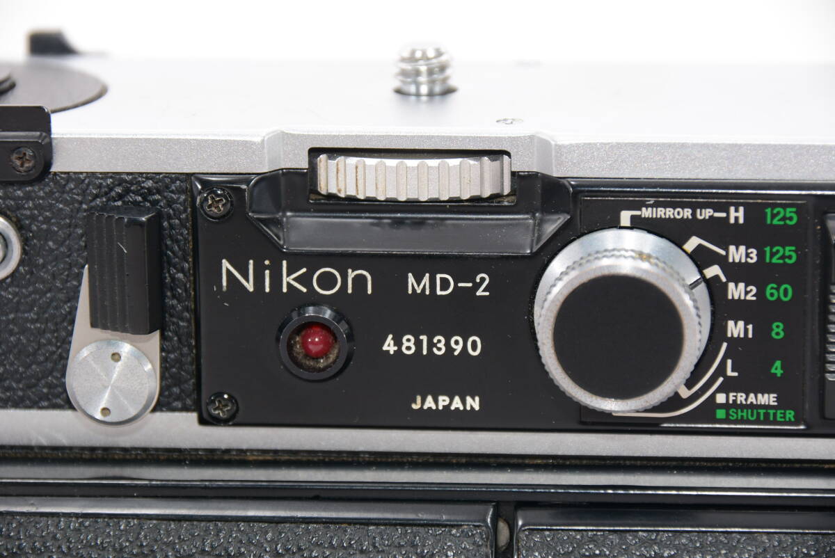 【外観特上級】NIKON ニコン MD-2 / MB-1 F2 モータートライフ #s4559の画像5
