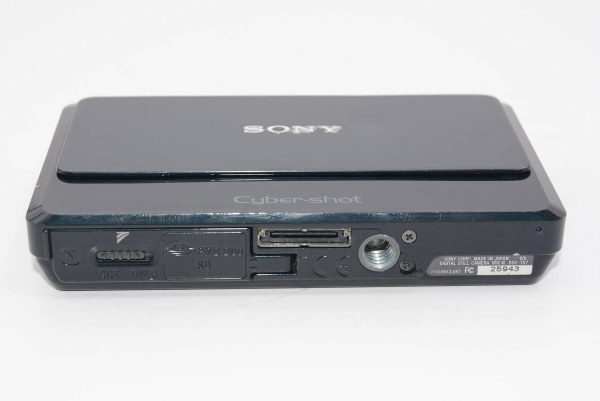 【外観特上級】SONY ソニー Cyber-shot DSC-TX7 ブラック #s7128の画像4