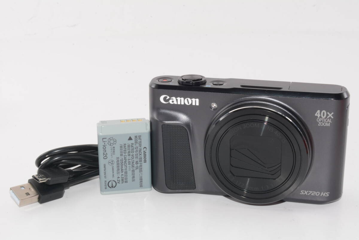 【外観特上級】Canon デジタルカメラ PowerShot SX720 HS ブラック  #s6411の画像5