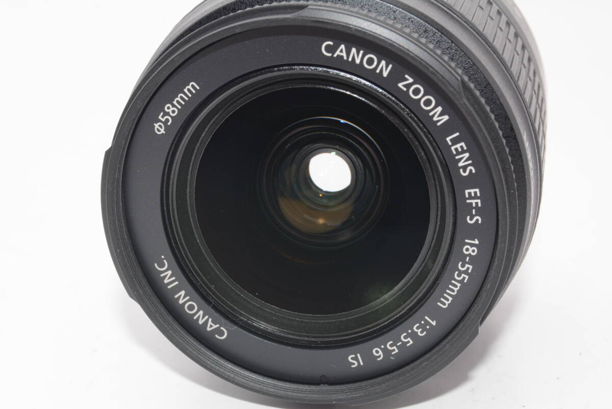 【外観特上級】Canon 標準ズームレンズ EF-S18-55mm F3.5-5.6 IS APS-C対応　#b1271_画像4