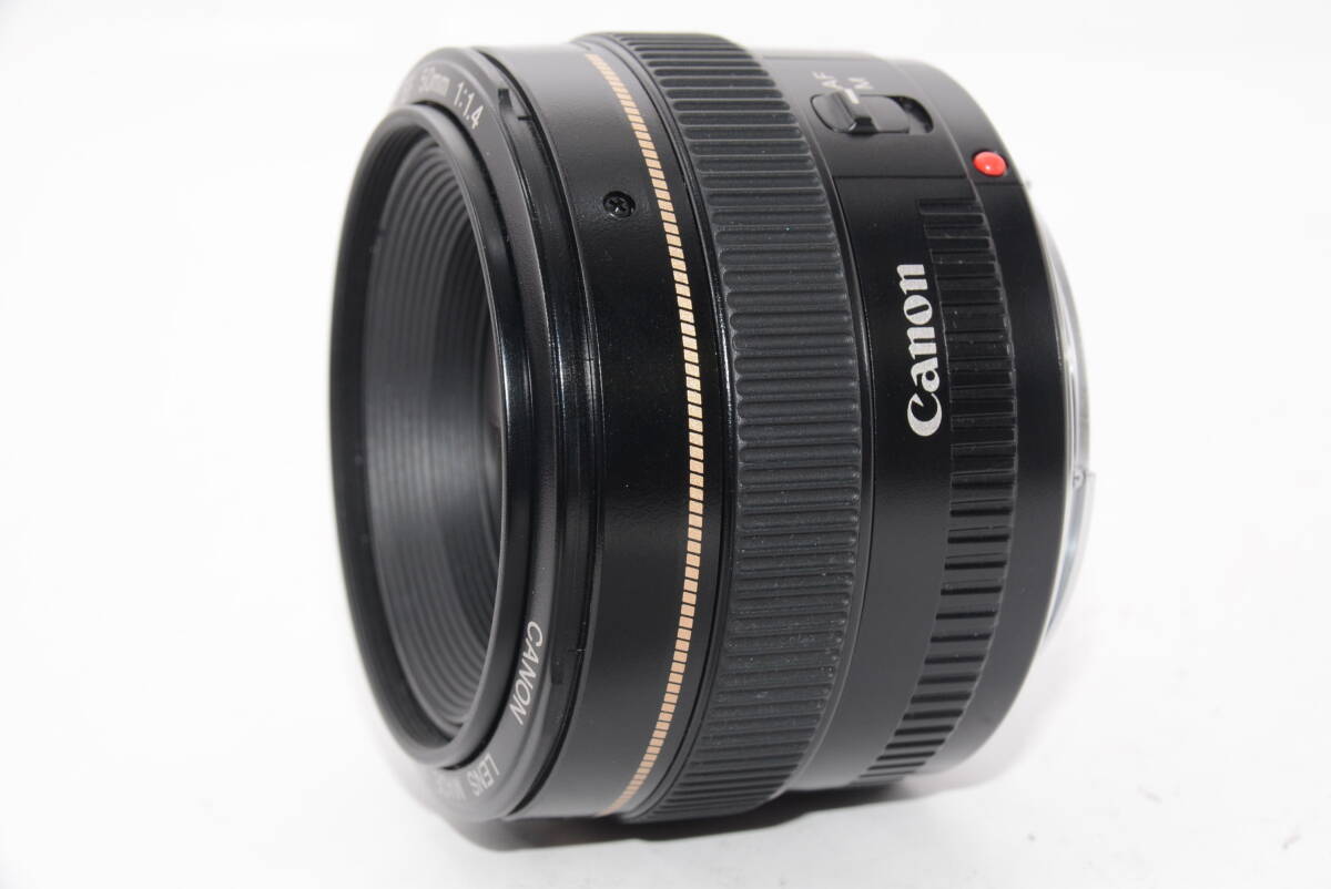 【外観特上級】Canon キャノン 単焦点レンズ EF50mm F1.4 USM フルサイズ対応　#b1184_画像1