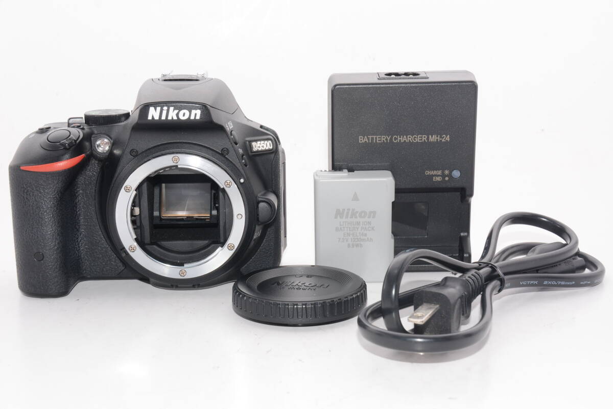 【外観特上級】ニコン Nikon D5500 ボディー ブラック 　#u1147_画像6