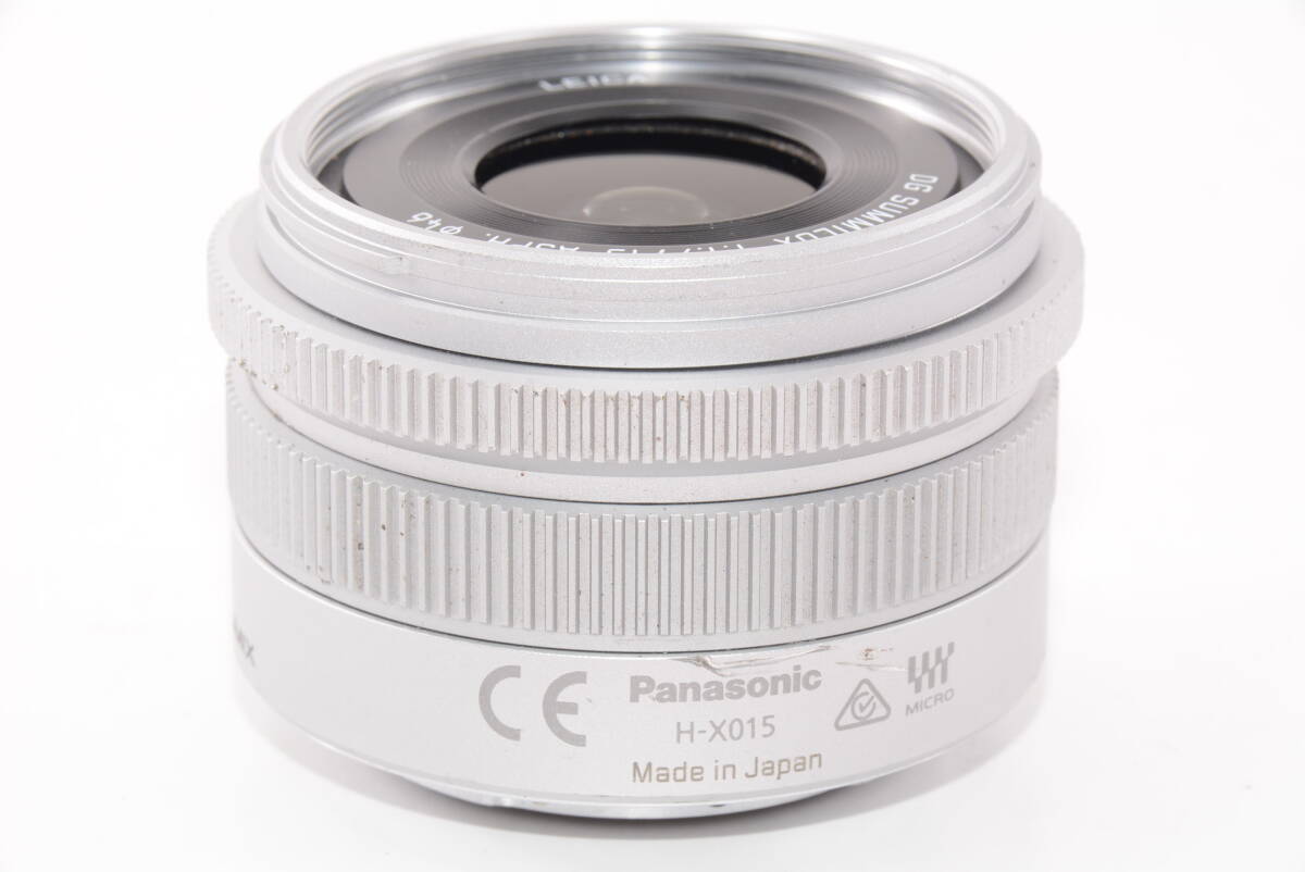 【外観並級】PANASONIC LEICA DG SUMMILUX 15mm／F1.7 ASPH.  #s5645の画像4