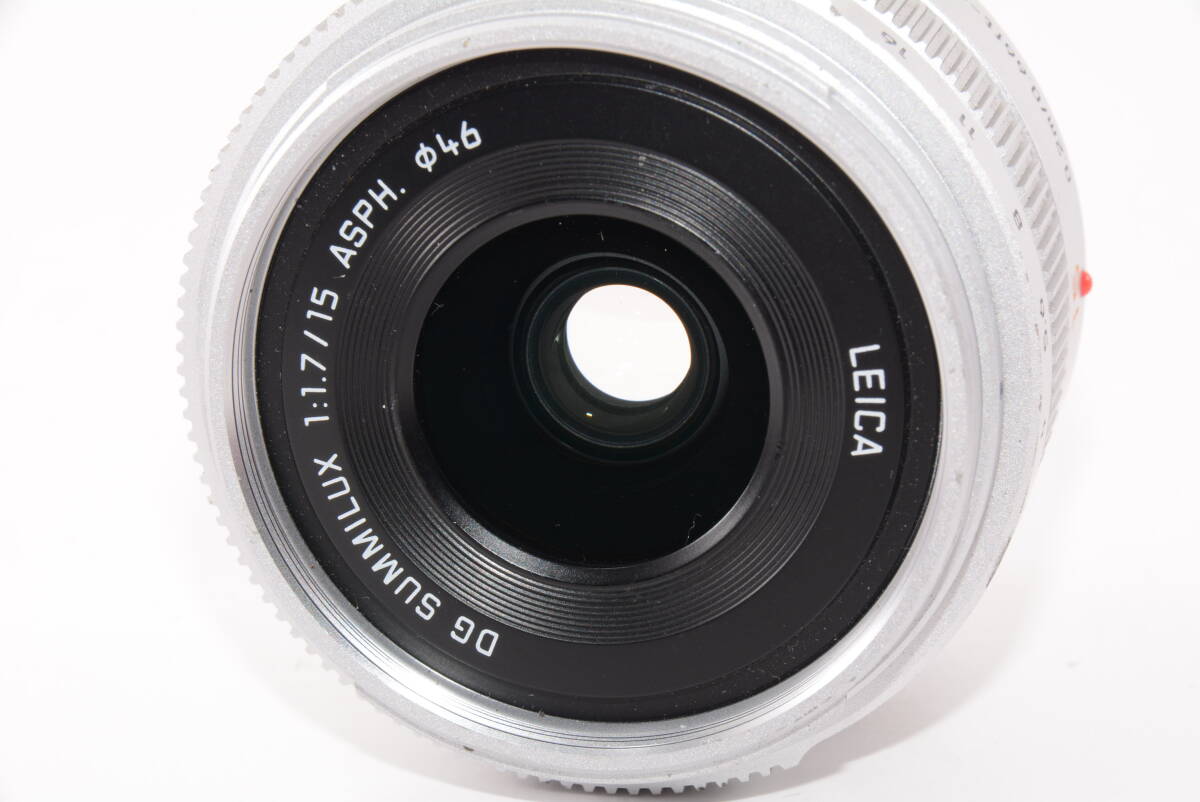 【外観並級】PANASONIC LEICA DG SUMMILUX 15mm／F1.7 ASPH.  #s5645の画像5