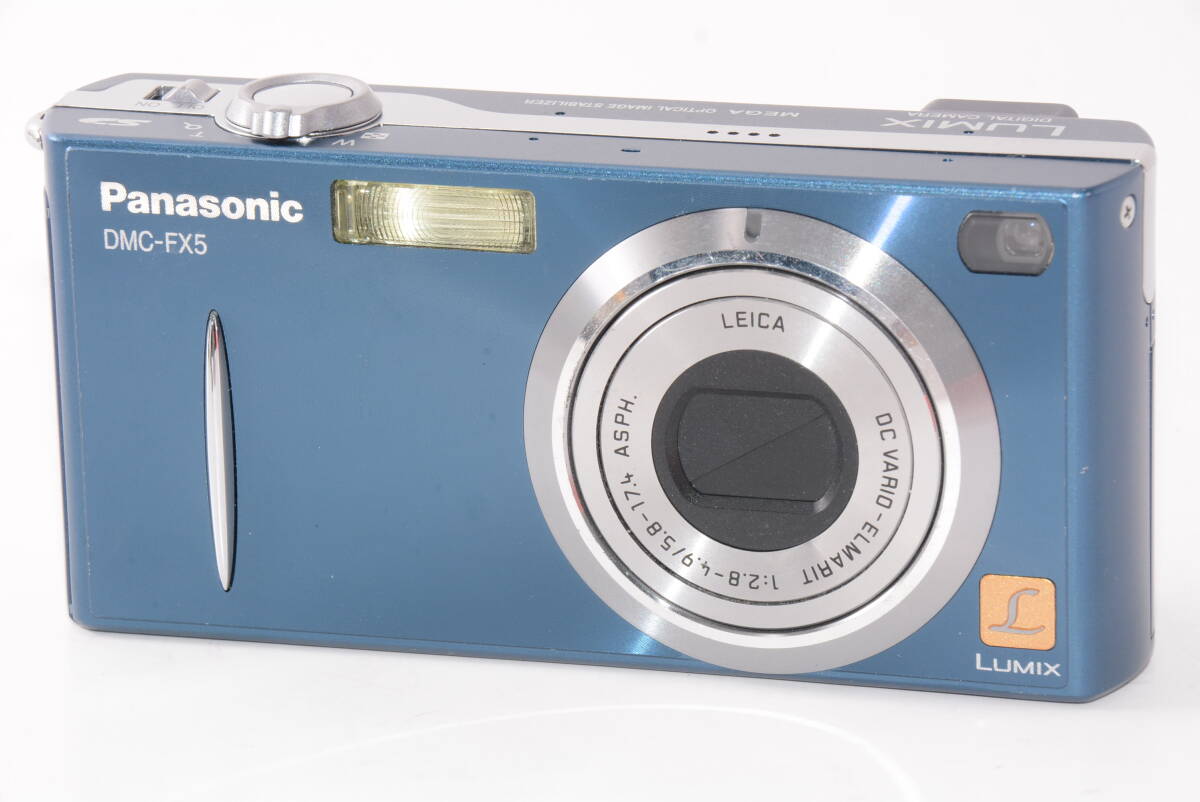 【外観特上級】Panasonic LUMIX DMC-FX5 コンパクトデジタルカメラ　#s4937_画像1
