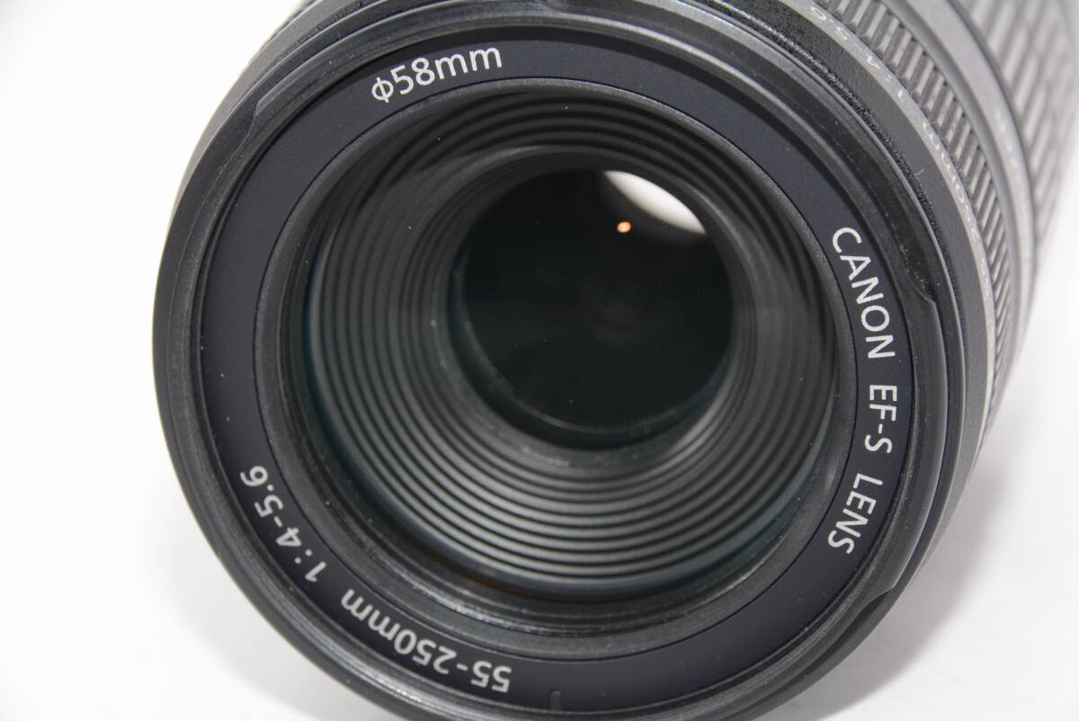 【外観特上級】Canon 望遠レンズ EF-S55-250mm F4-5.6 IS_画像4
