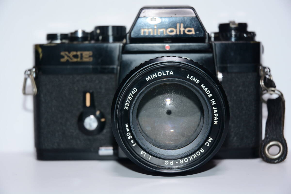 【外観特上級】minolta XE / MINOLTA MC ROKKOR-PG 50mm F1.4　#s7200_画像1