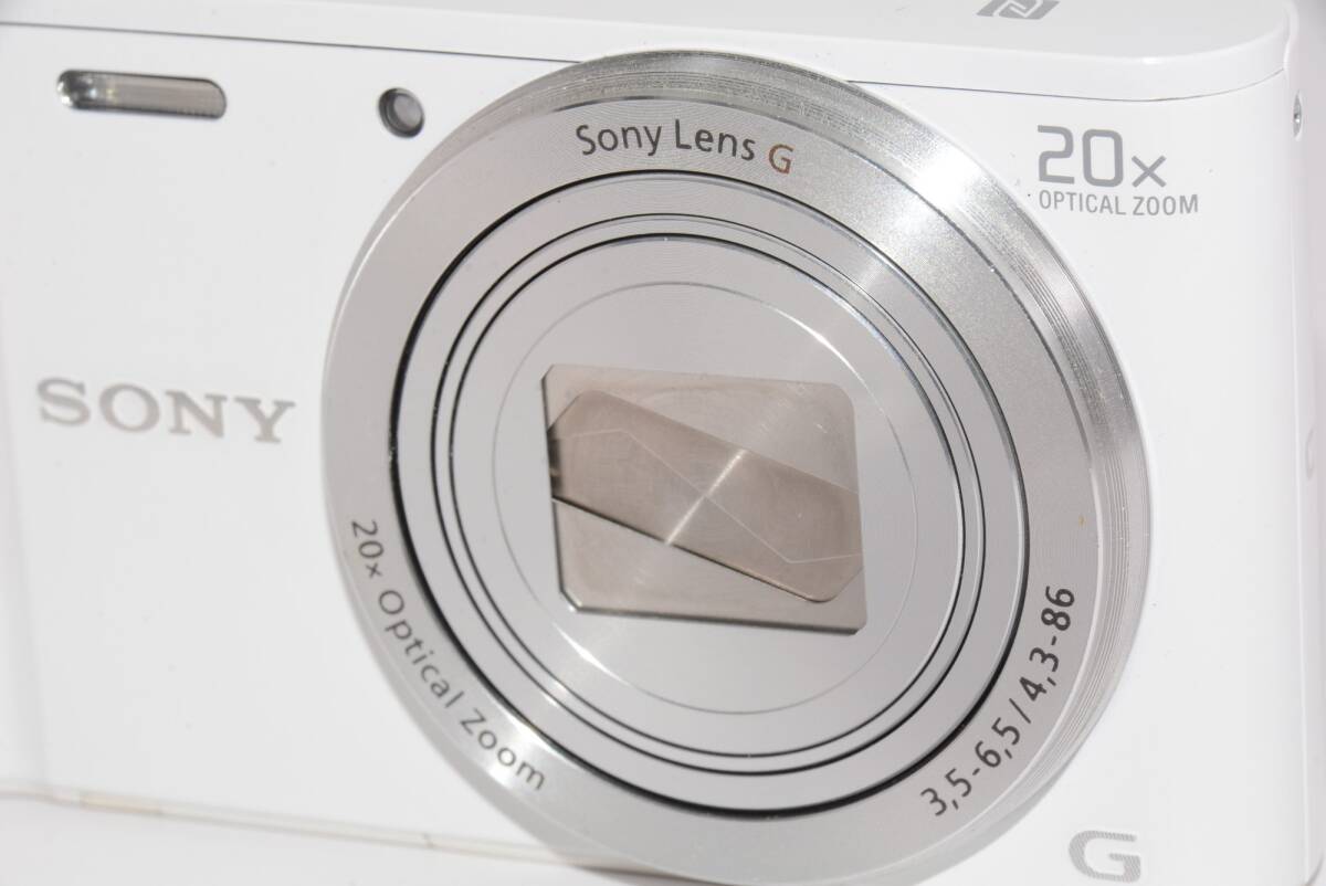【外観特上級】ソニー SONY デジタルカメラ Cyber-shot WX350 光学20倍 ホワイト DSC-WX350-W_画像6