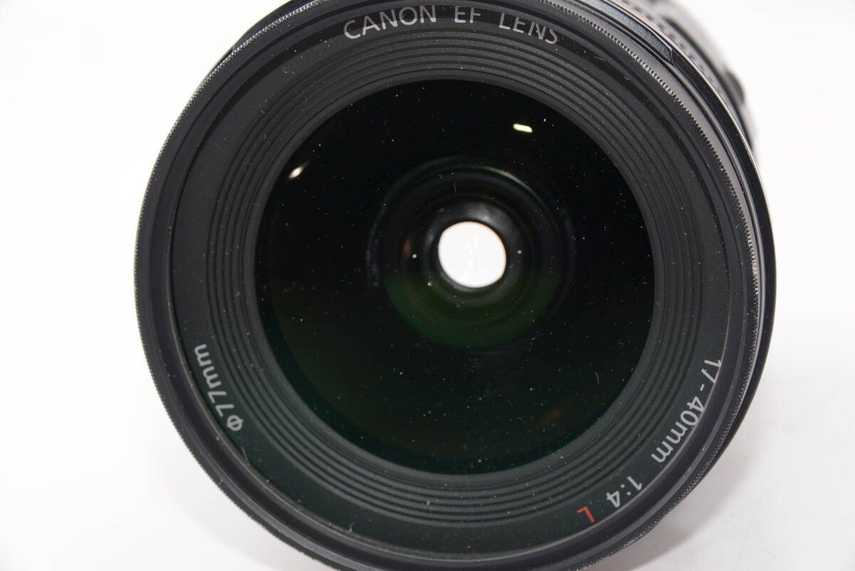 【外観特上級】Canon 広角ズームレンズ EF17-40mm F4L USM フルサイズ対応　#m7641_画像4