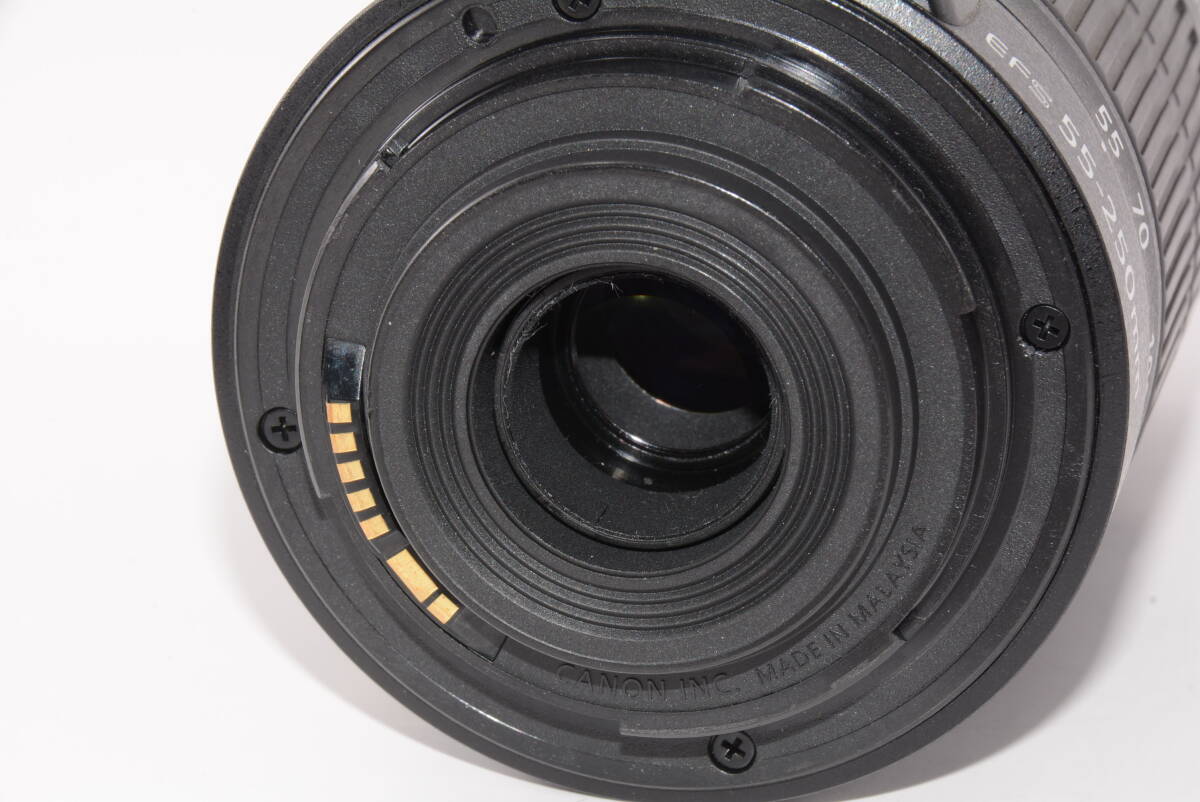 【外観特上級】Canon EF‐S 55‐250mm F4‐5.6 IS II キャノン #s4791の画像6