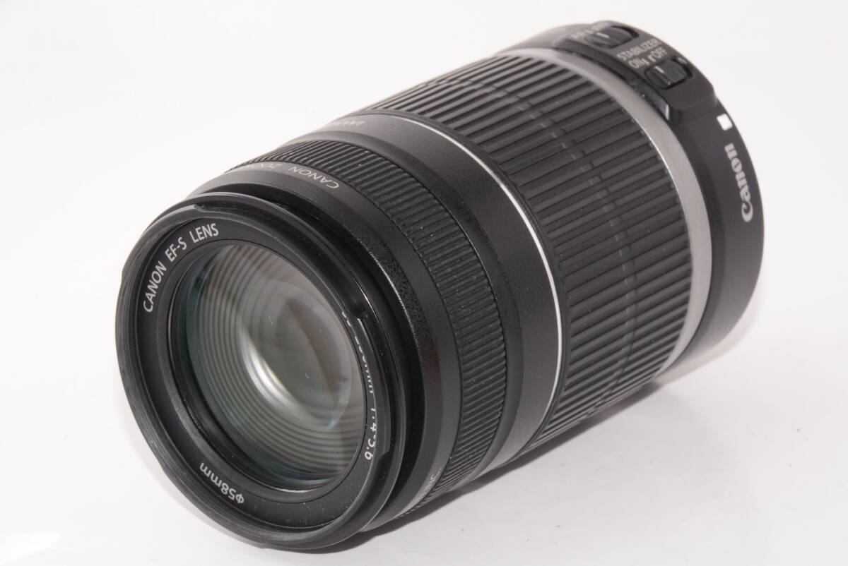 【外観並級】Canon キャノン レンズ EF-S 55-250mm F4-5.6 IS　#s5843_画像1