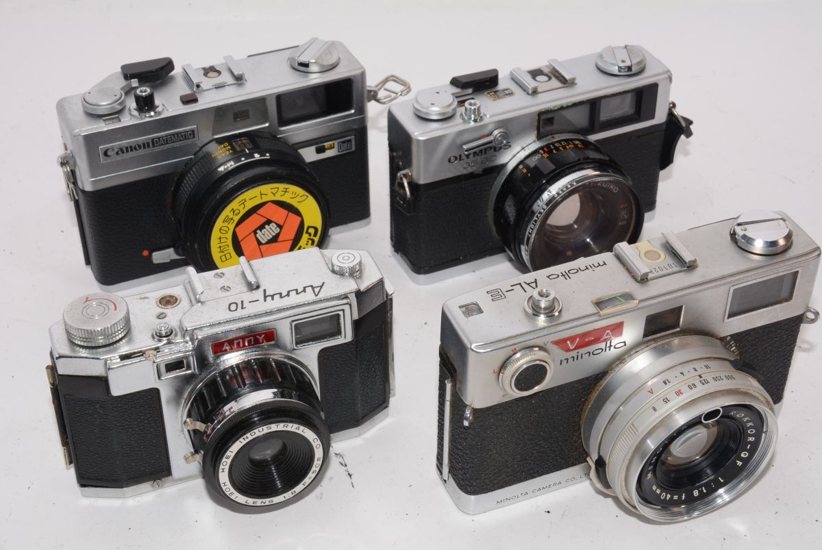 【訳あり】ジャンク レンジファインダー フィルムカメラ 15台まとめて Canon MINOLTA など色々 #e8521の画像6