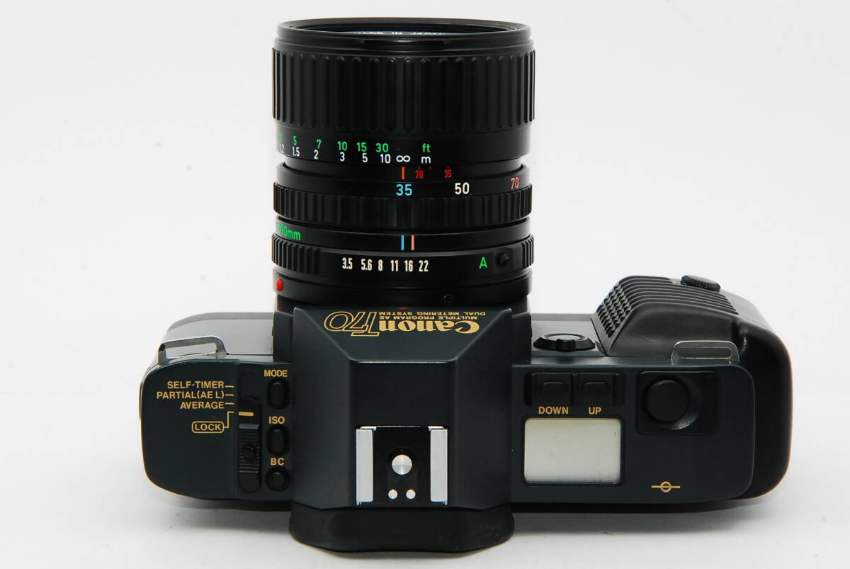 【外観特上級】Canon T70 / CANON ZOOM LENS FD 35-70mm F3.5-4.5　#s7185_画像3