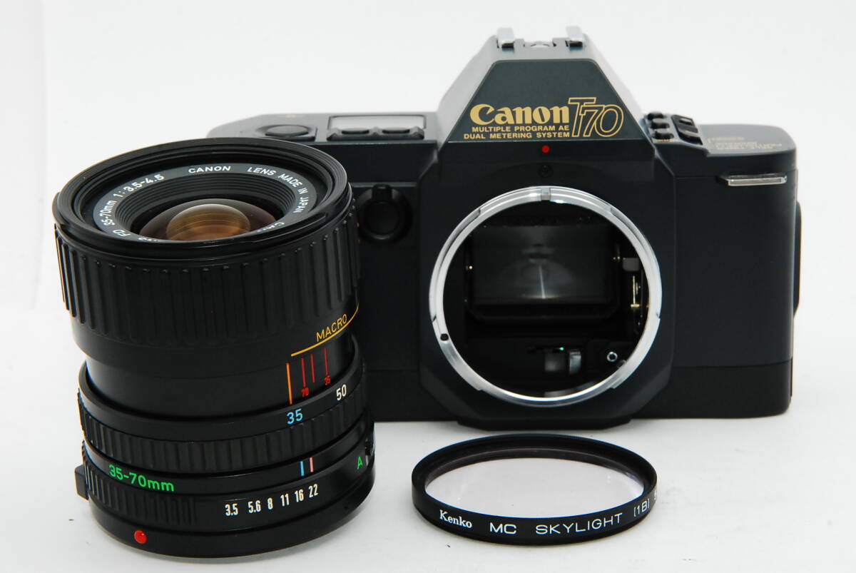 【外観特上級】Canon T70 / CANON ZOOM LENS FD 35-70mm F3.5-4.5　#s7185_画像9
