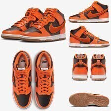 NIKE ナイキ ダンク HI レトロ 黒オレンジ 28㎝ DR8805-002 24-0113-15-3 箱有の画像2