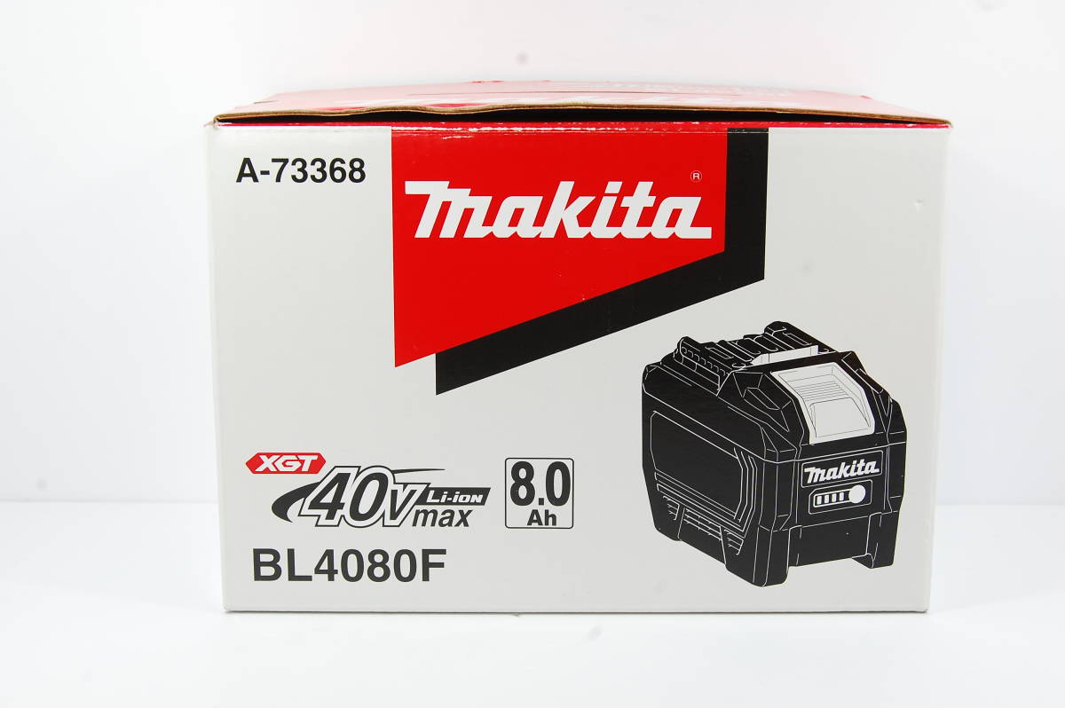【新品・未使用】makita(マキタ) リチウムイオン電池 純正 40Vmax(8.0Ah)BL4080Fの画像1