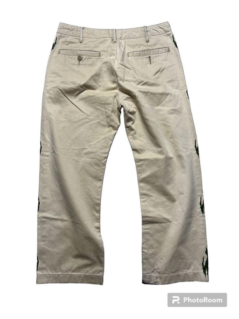 希少 90s STUSSY ステューシー チノ パンツ サイドライン 希少 90s STUSSY ステューシー チノ パンツ サイドライン