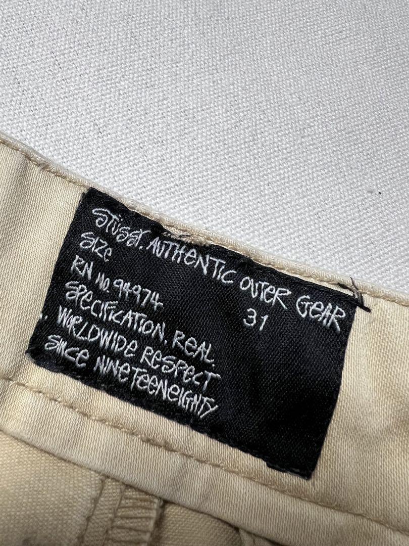 希少 90s STUSSY ステューシー チノ パンツ サイドライン 希少 90s STUSSY ステューシー チノ パンツ サイドライン