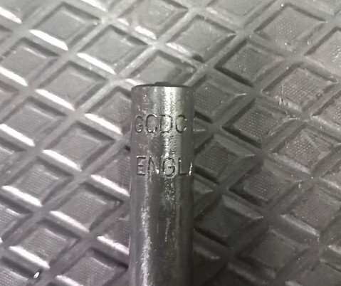 ★送安\185! Φ10.1mm 未使用 英国製 高級 チップブレーカー付 鉄工用ドリル 9本セット ◆ ドリル ストレートドリル 旋盤 ボール盤の画像3