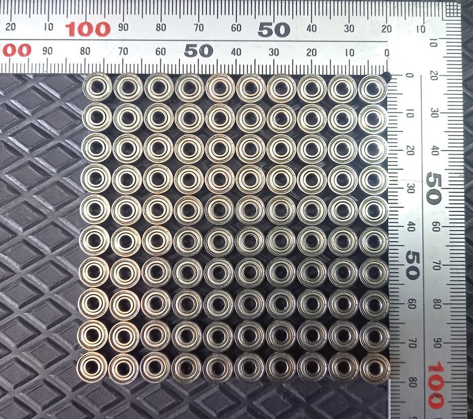 ★ NSK ミニアチュア ベアリング 693T12ZZ 1MC2ERSGU82 100個入 未使用①◆送料安! 小径玉軸受 日本精工の画像2