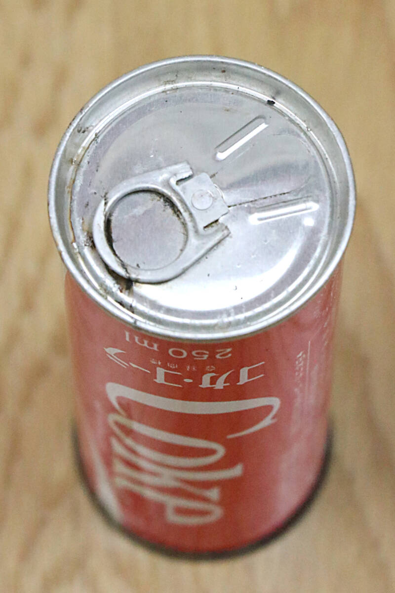 Coca-Cola（コカ・コーラ）缶 250ml 7315？ レトロ 日本コカ・コーラ株式会社 未開栓 ジャンク品の画像2