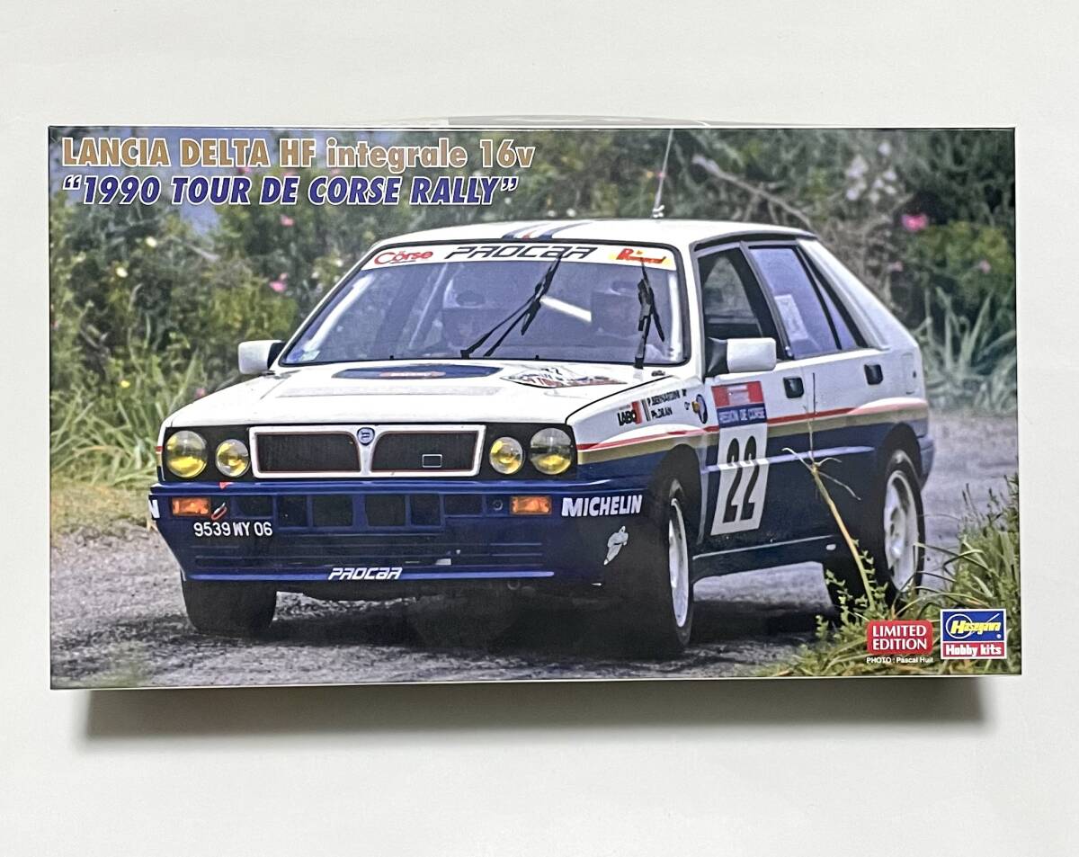 ◆ハセガワ1/24 ランチア デルタHFインテグラーレ16v`1990ツール・ド・コルス ラリー【WRC】の画像1