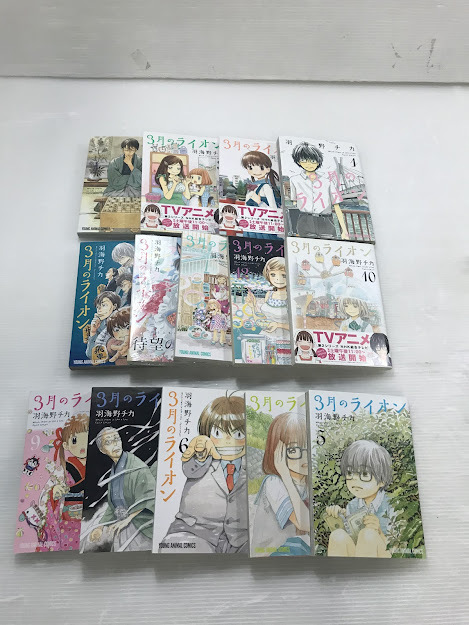 浜/3月のライオン/1~14巻セット/初版5冊/羽海野チカ/漫画本/コミック/浜3.21-159後_画像2