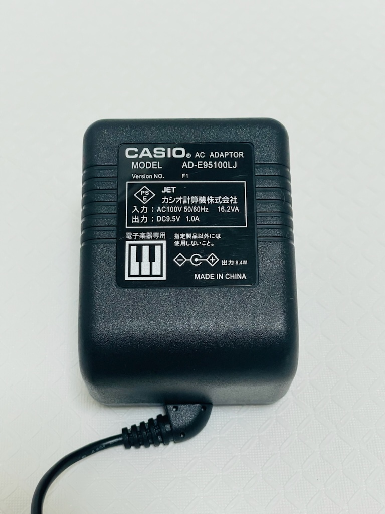■■ 【純正】 CASIO/カシオ キーボード用ACアダプター AD-E95100LJ ■■の画像2