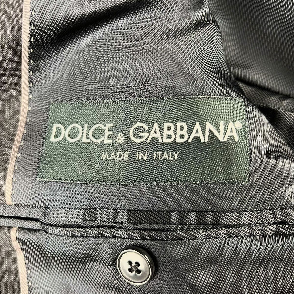  overwhelming presence!! Dolce & Gabbana [. person. manner .]DOLCE&GABBANA suit three-piece * ultimate lustre * Toro Toro feeling of quality * black *