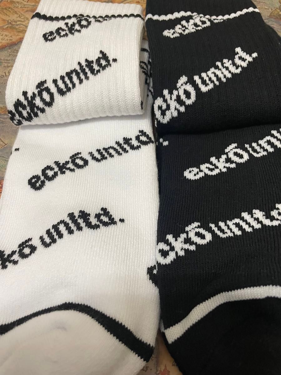 ecko unltd.　エコーアンリミテッド　メンズ 靴下　ソックス　クルー丈