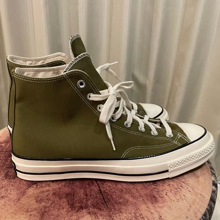 美品 converse コンバース Chuck Taylor チャックテイラー ct70 29cm ハイカット オールスター CT70 Dark Moss オリーブ_画像4