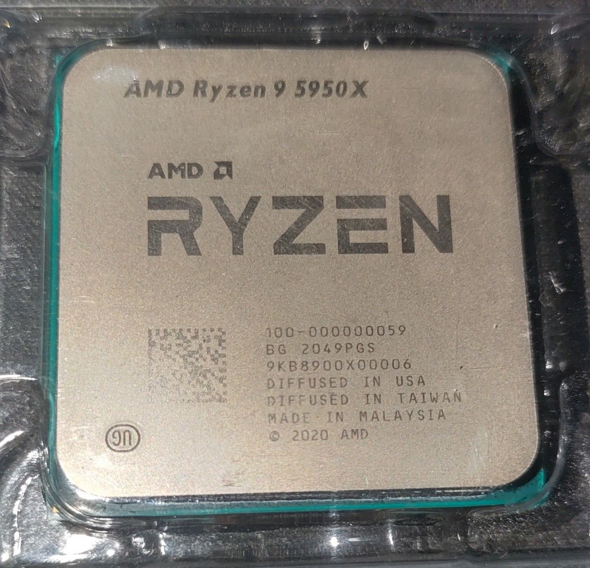 AMD  Ryzen9 5950X  CPU 箱なし本体のみ