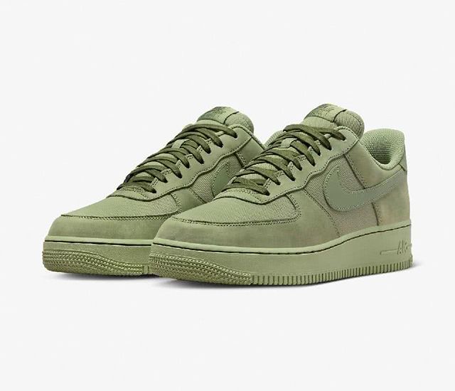 27㎝ ナイキ エア フォース 1 07 LX オイルグリーン FB8876-300 NIKE AIR FORCE 1 07 LX OIL GREEN ミリタリー_画像1