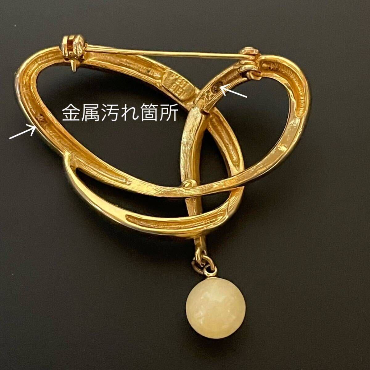 セビアン Cest Bien ビンテージ ブローチ カラー ゴールド 金色 セビアン Cest Bien ビンテージ ブローチ カラー ゴールド 金色