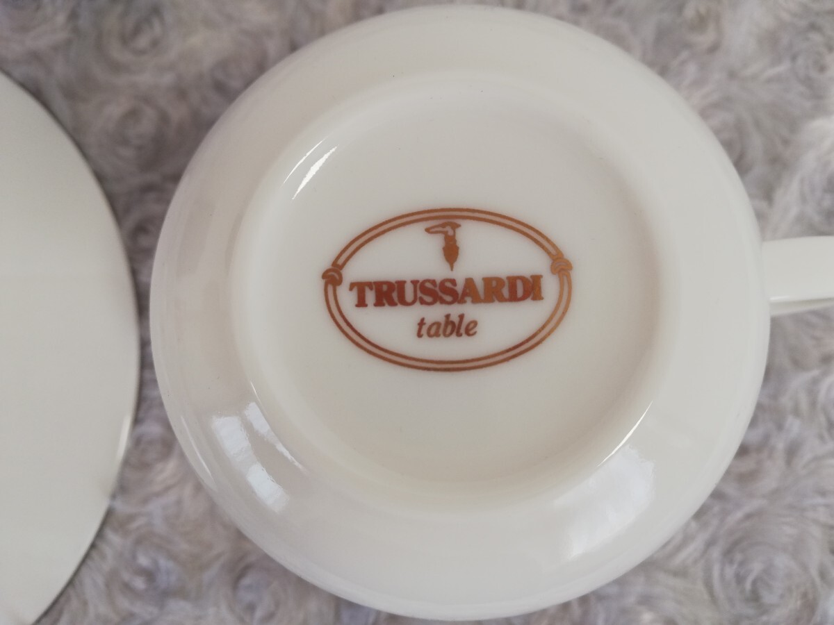 〈未使用・保管品〉TRUSSARDI カップ &ソーサー 洋食器の画像8