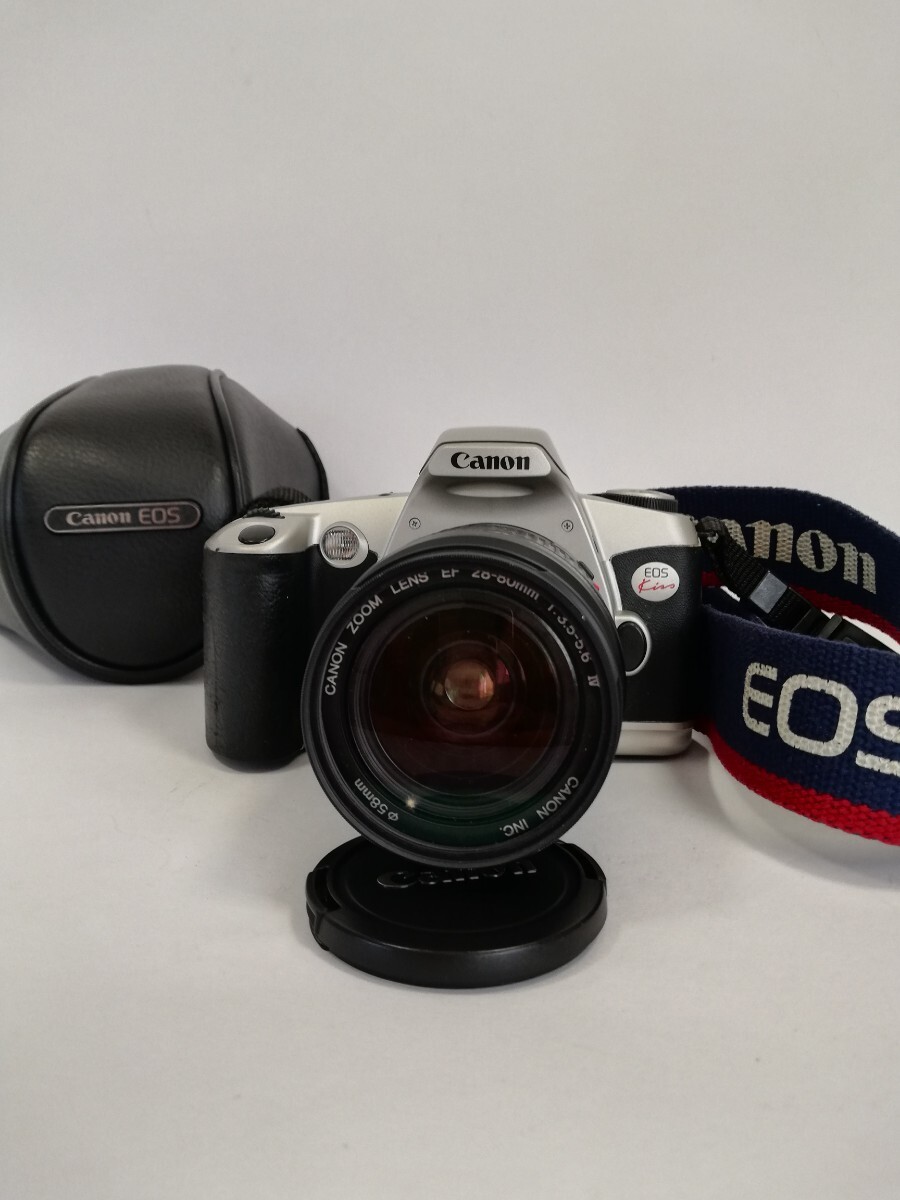 Canon EOS Kiss ボディ/Canon ZOOM レンズ EF28-80mm F3.5-5.6 カメラカバー付きの画像1