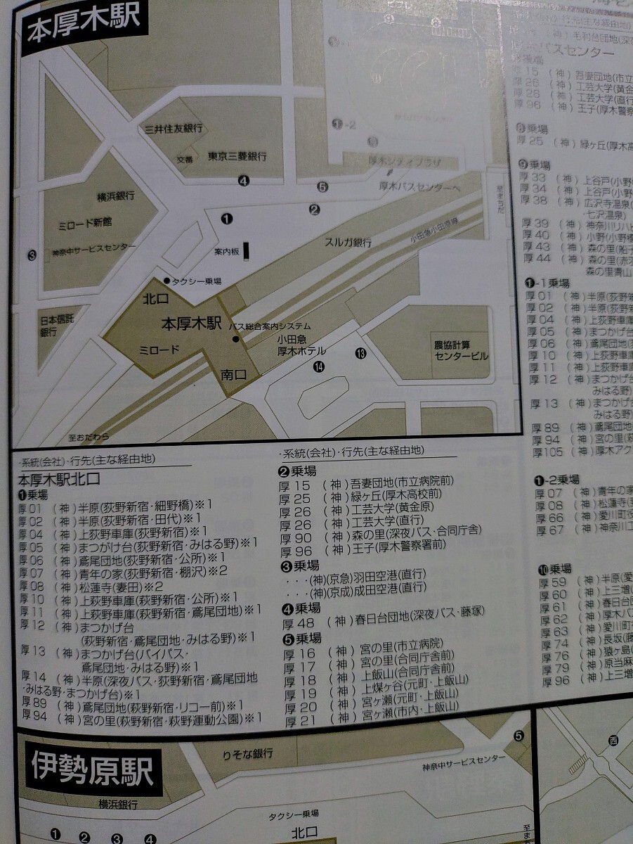 かながわのバスマップ KANAGAWA BUS ROUTEMA 社団法人神奈川バス協会の画像7