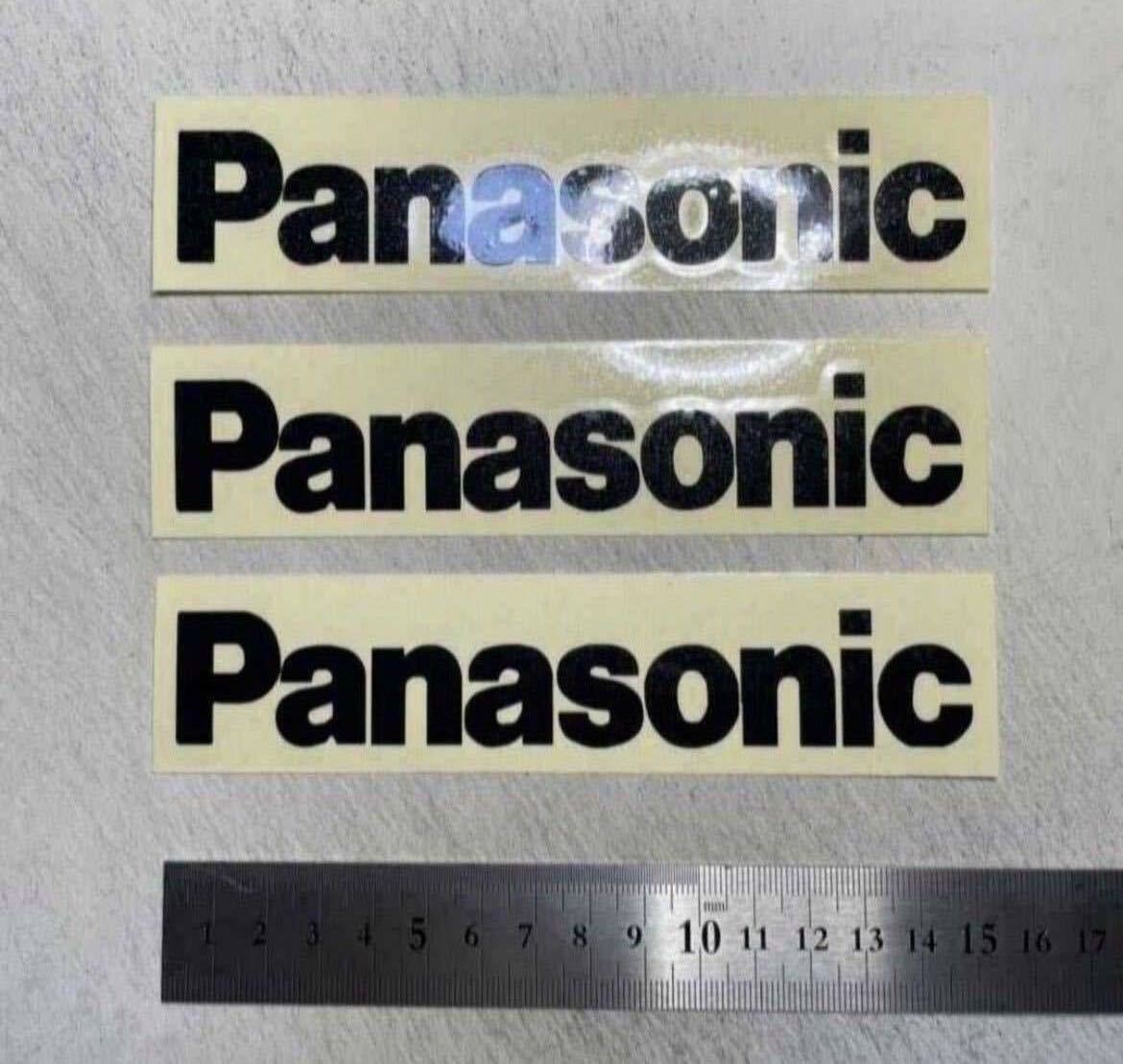 パナソニック Panasonic 切り文字ステッカー カッティングステッカー 防水仕様 ドレスアップ カスタムの画像1