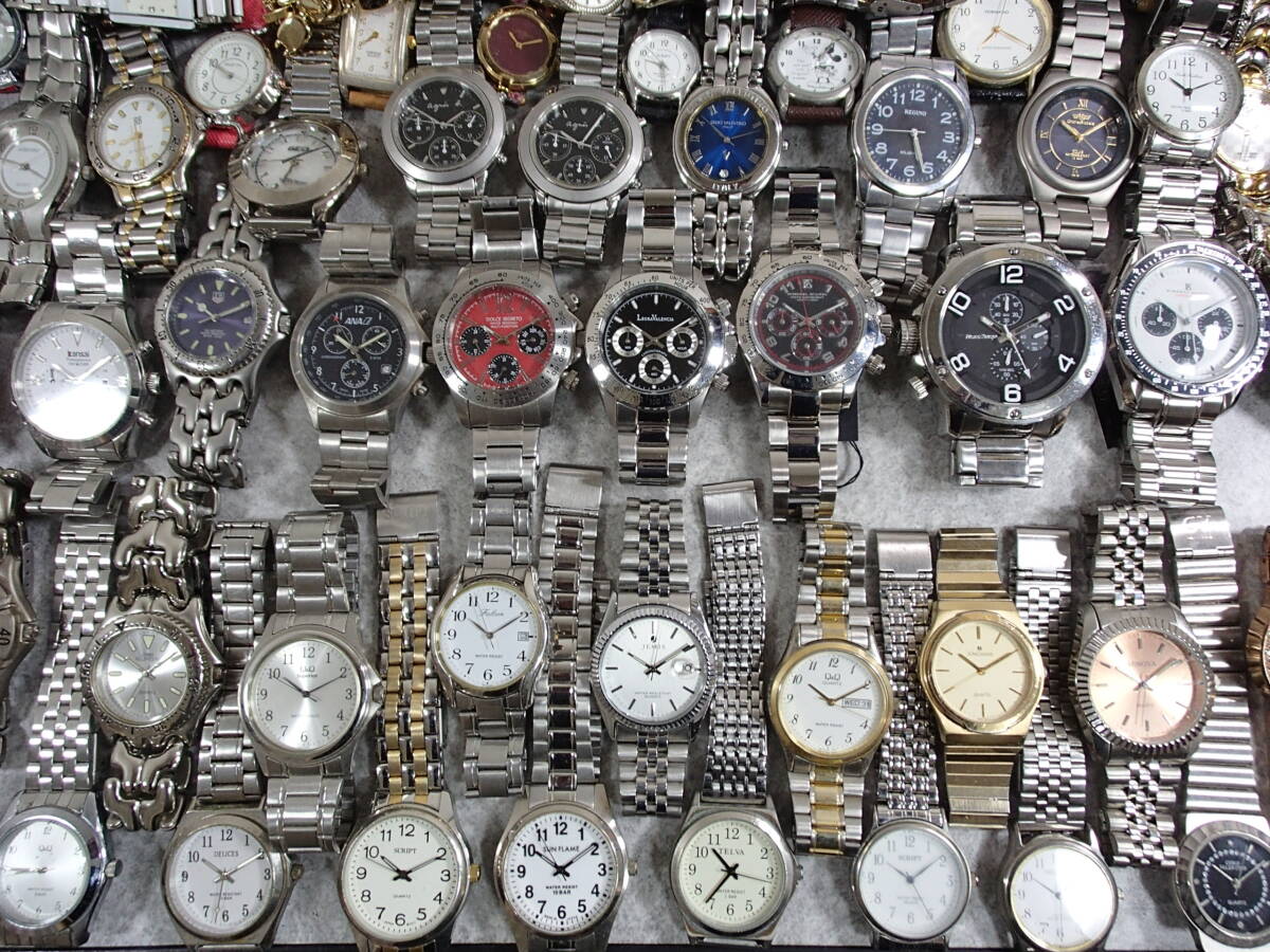 腕時計 大量 250点 15kg セット まとめ ジャンク SEIKO/CITIZEN/CASIO/DIESEL/MICHAEL KORS/MARC JACOBS/LACOSE/GRES 他 インボイス可 0410の画像7