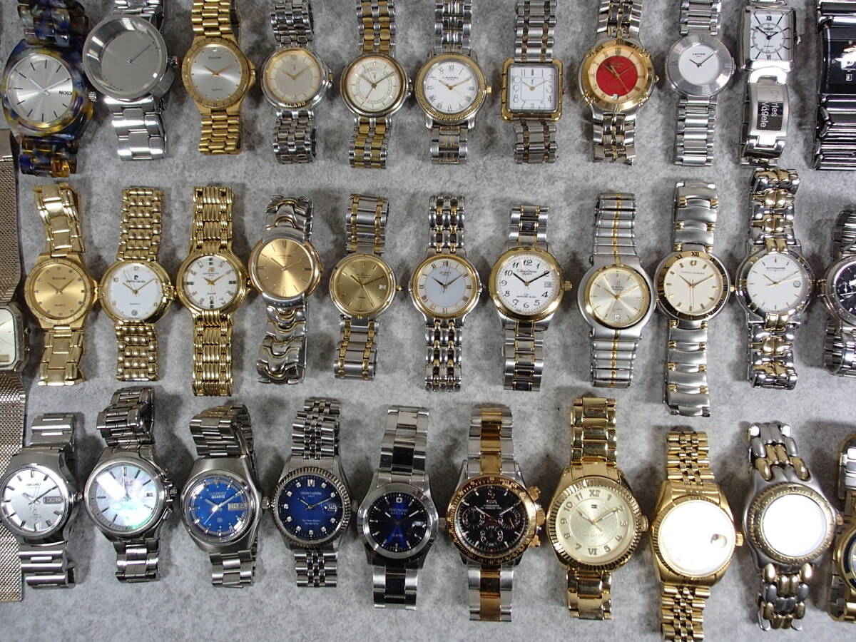 メンズブランド腕時計 大量 50点 セット まとめ SEIKO/CITIZEN/HILFIGER/MUSK/BULOVA/TECHNOS/LANCEL/WALTHAM/CYMA/dunhill インボイス可の画像2