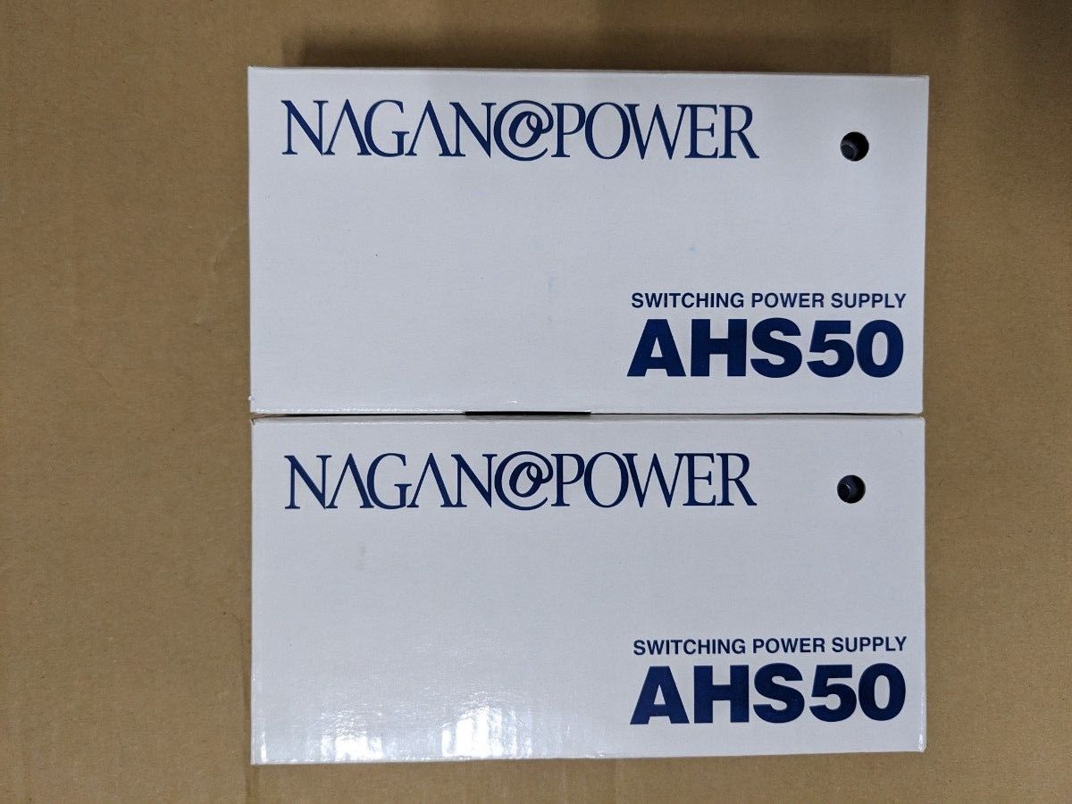 NAGANO AHS50-24C スイッチング電源 DC 24V 2.2A 2個セット