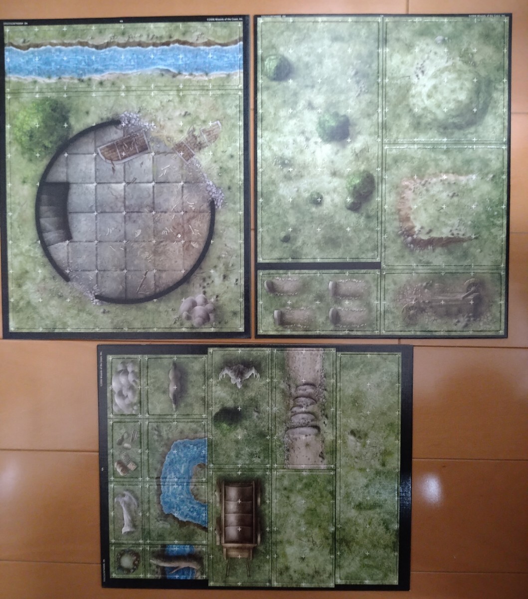 TRPG D&D 3.5版 DUNGEON TILES 開封済 RUINS OF THE WILDの画像6