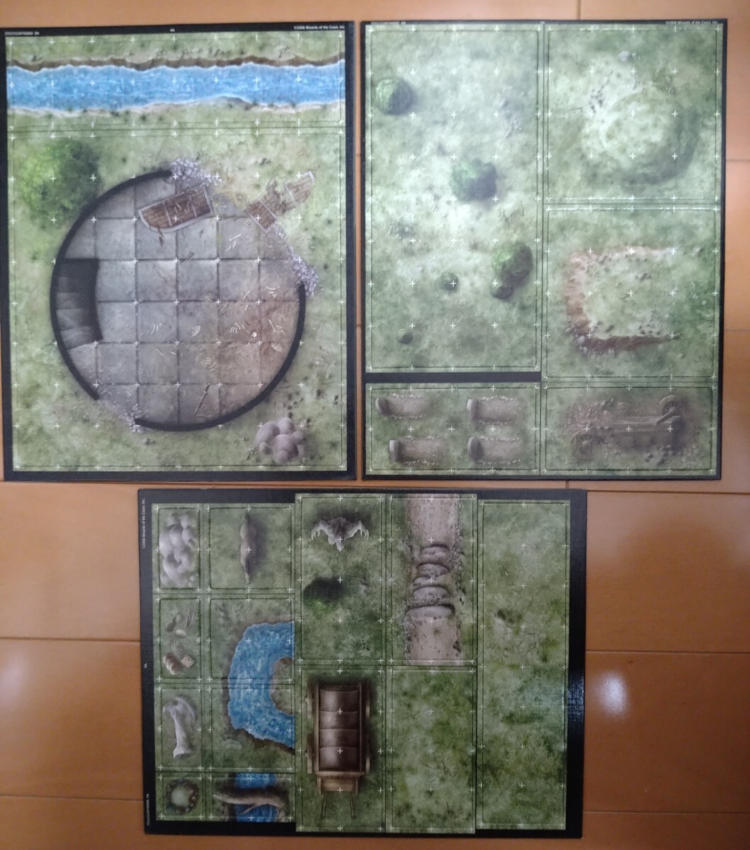 TRPG D&D 3.5版 DUNGEON TILES RUIN OF THE WILD 未開封の画像6