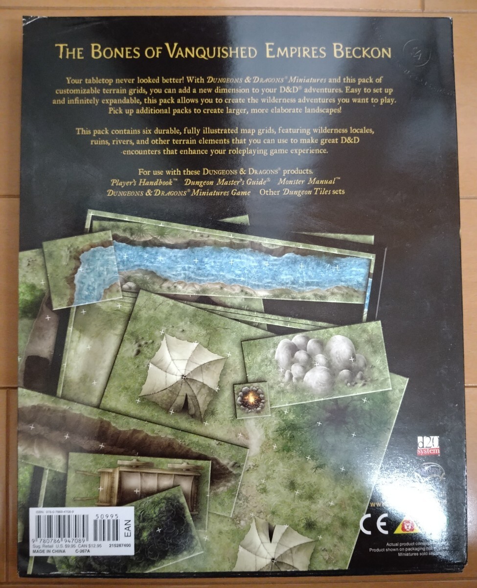 TRPG D&D 3.5版 DUNGEON TILES 開封済 RUINS OF THE WILDの画像2