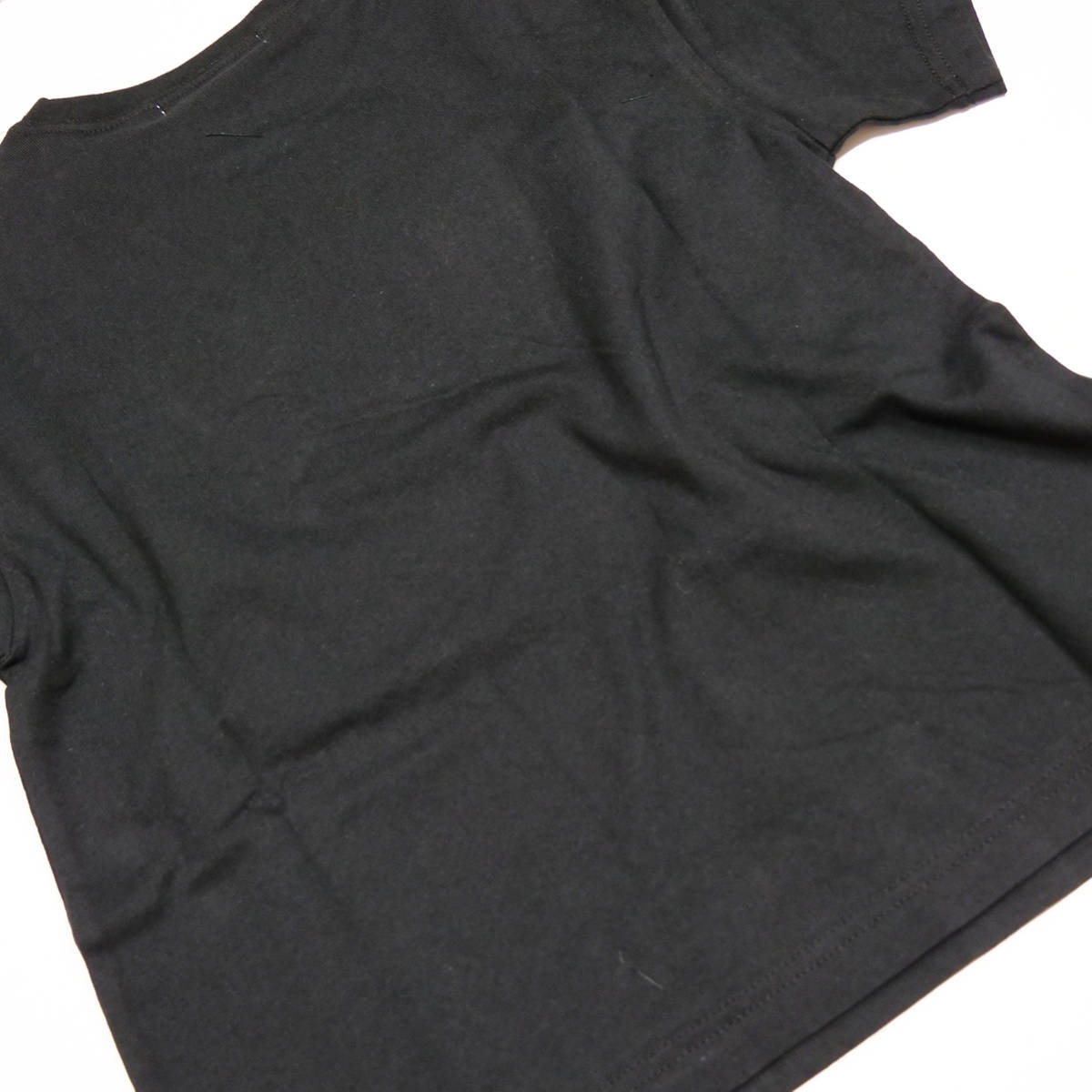 140cm BOXロゴプリント半袖Tシャツ ブラック 綿100% オリジナル2500821 女の子 女子小学生_画像5