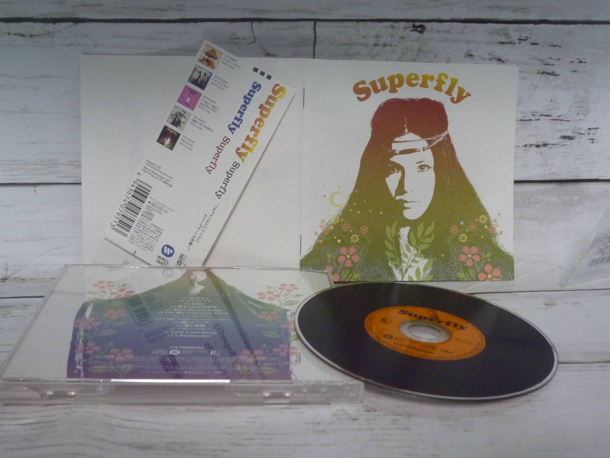 CD　Superfly　Superfly 　★1stアルバムにてベスト！エバーグリーンな名盤！『愛をこめて花束を』他　★帯付き　全13曲収録　C641_画像7